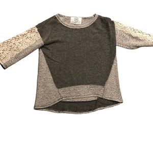 {Sloane Rouge} Hi-Low Knit Top